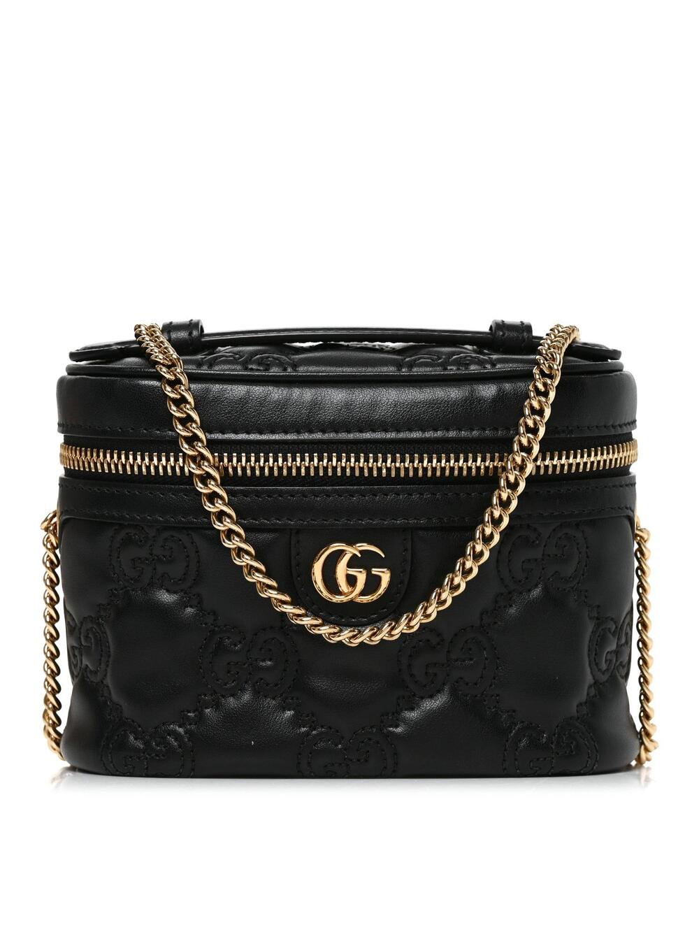 Gucci Calfskin Gg Matelasse Mini Top #362138G13B